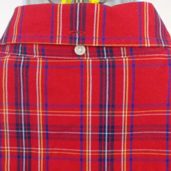 Saint Johns Bay Easy Care Men's Red Plaid Long Sleeve Button Down Shirt Size XXL - Picture 7 of 8